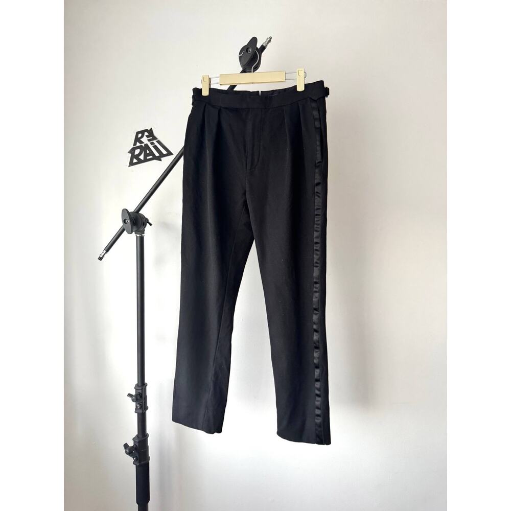 Ralph Lauren Purple Label Wool Tuxedo Pants